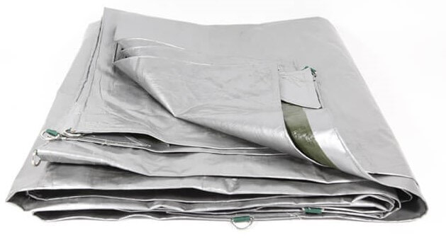 reflective tarp to keep tent cool